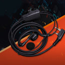 2 Pin Soft Ear Hook Earpiece Headset for Kenwood Baofeng UV5R Radio