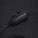 Ear-hook Headset Earphone Earpiece PTT MIC for 2 Pin K Head Walkie Talkie Radio