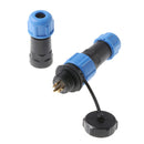 1 Set 3 Pin Wiring Waterproof Connector IP68 Circular Air Plug Socket SP16 New