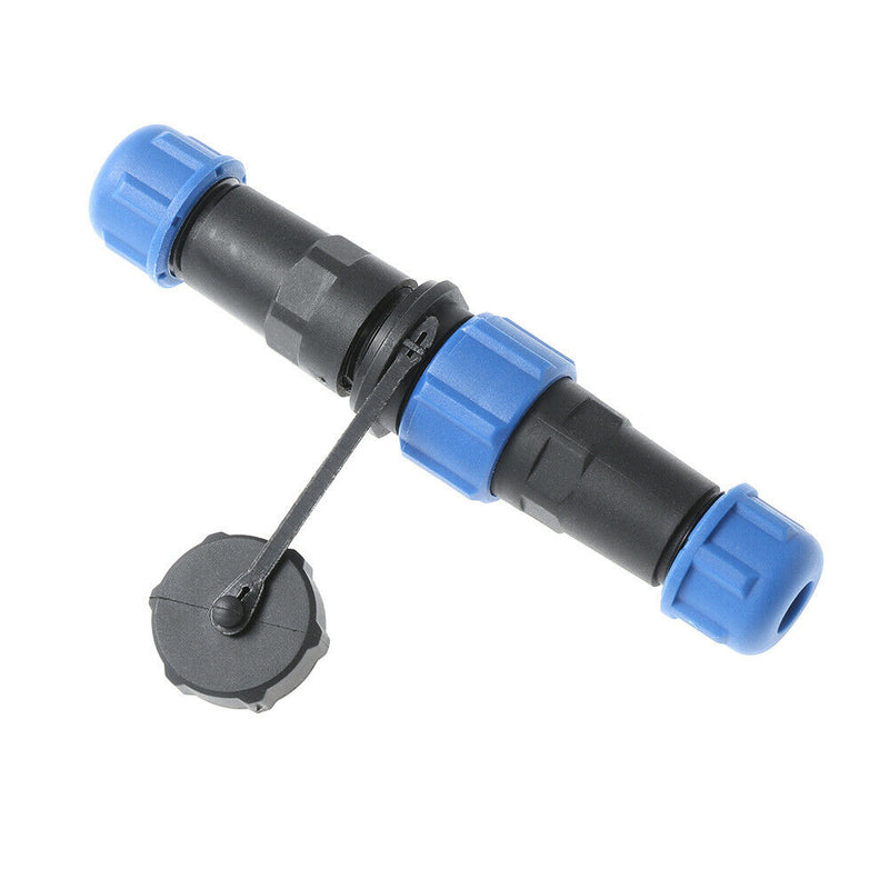 1 Set 3 Pin Wiring Waterproof Connector IP68 Circular Air Plug Socket SP16 New