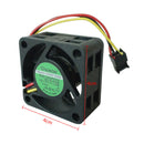 1 x SUNON KDE1204PKVX 12V 1.6W 3pin Cooler Cooling Fan 40*40*20mm Black Best