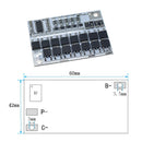 3S 18650 Lithium Polymer Li-ion Battery BMS Protection Board With Balanc 1x Hote