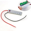 LED Indicator Level Meter 3S 18650 Lithium Battery Capacity Tester 30mA White