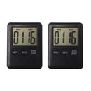 2 x Digital LCD Kitchen Timer Magnetic Pocket Cook Restaurant Egg Counter Alarm