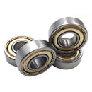 30x Ball Bearing Dual Shielded Metal Chrome Skateboard Inner Diameter 8 (mm)