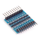 1PCS 8 Channel 5V/3.3V IIC UART SPI Logic Level Converter Bi-Directional New Hot