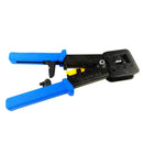 Crimp Tool Multi-function Cable Cutter Pass Through Crimper Ethernet