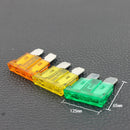 80pcs Auto Car Standard Blade Fuse 3/5/7.5/10/15/20/25/30/35/40A + Test Clip