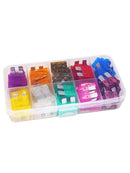 80pcs Auto Car Standard Blade Fuse 3/5/7.5/10/15/20/25/30/35/40A + Test Clip