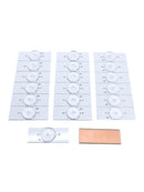 20X New 3V SMD Lamp Beads with Optical Lens Filter for 32-65 inch LED TV New