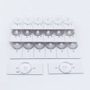 20X New 3V SMD Lamp Beads with Optical Lens Filter for 32-65 inch LED TV New