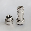 5 Pair GX 12mm 4Pin Female & Male Connector Plug Socket Metal Aviation Plug