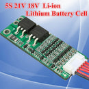 5S 18V 15A 5 Cell Li-ion Lithium Drill Battery BMS Protection PCB Circuit Board
