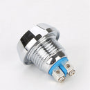 2pcs 12mm Car Aluminum Power Push Button Switch Latch Equipment & Supplies tdf