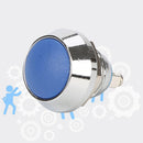 2 Pieces 12mm Round Metal Push Button Momentary Switch Latching IP67 Waterproof