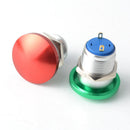 16mm Aluminum Oxide Press Button Switch Ball Shaped Round 1NO Waterproof New 1x