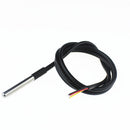 2PCS DS1820 Stainless Steel Package Waterproof Temperature Sensor Probe Durable