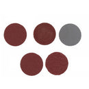 100Pcs 1" Sanding Discs +1" Abrasives Hook & Loop Backer Plate+1/8inch Shank Set