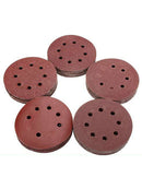 100X 5 Inch Hook And Loop Sanding Discs Sandpaper Disc Sand Paper Polishing Pads