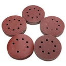 100pcs 5" 60-240 Grit Hook Loop Pads Sanding Disc Orbital Sandpaper Sheet Sander