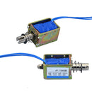 JF-1040B DC12V 400mA Pull Push 25N/10mm Open Frame Solenoid Electromagnet New 1x