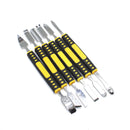 6 PCS Metal Spudger Pry Opening Repair Tool Kit Disassemble Set For Phone Best