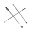 3Pcs Metal Plastic Spudger Set Repair Opening Tools Pry For Tablet Mobile Phone