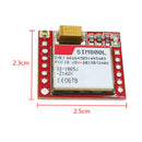 1pc MIni SIM800L GPRS GSM Module Card Board Quad-band Onboard With Antenna Nice