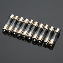 100x 5x20mm Automotive Electrical Fast Blown Glass Tube Fuse 0.25A-6A 10 Values