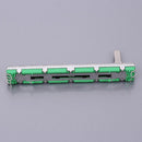 5 Pieces Replacement Potentiometer Straight Slide Dual Channel 75mm Mixer Fader