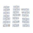 20X New 6V SMD Lamp Beads with Optical Lens Filter for 32-65 inch LED TV Repair