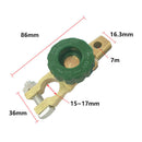 2X Battery Master Disconnect Cut Off Switch for Car Truck Boat Auto Green Wheel