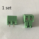 20 Set 3.5mm Pitch 2Pin Way Straight Screw Terminal Block Pluggable Connector