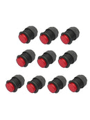10pcs 16MM Momentary ON/OFF Push Button Switch with Latching/Steady itrg