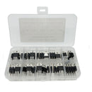 50pcs 10 Value L78 Series/LM317T TO-220 Three-Terminal Voltage Regulator Kit