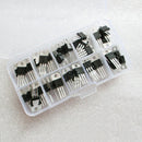 50pcs 10 Value L78 Series/LM317T TO-220 Three-Terminal Voltage Regulator Kit