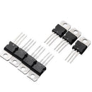 50pcs 10 Value L78 Series/LM317T TO-220 Three-Terminal Voltage Regulator Kit