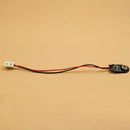 3x 12V (12 Volt) Mini Battery Cable Power Supply Cable Snap-On 15cm Long Plugs