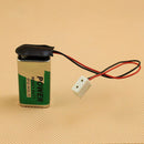 3pcs Snap On 9V Battery Holder Clip Connector Hard Shell 15CM Cable Wire Lead