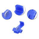 50Pcs New Lock Wiring Clip Electrical Cable Connector Splice Terminals Crimp