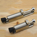 1Pc Step Down Door Stop Telescopic Stopper Holder Spring Loaded
