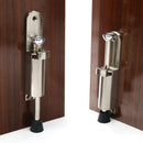 1Pc Step Down Door Stop Telescopic Stopper Holder Spring Loaded