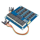 TM1638 8-Bit LED Digital Tube 16 Keys 3-Wire Display Module With 5 Cables