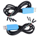 PL2303TA USB to TTL RS232 Serial Download Cable for WIN10 AVR MCU ARM New