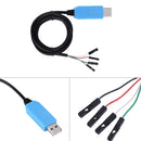 PL2303TA USB to TTL RS232 Serial Download Cable for WIN10 AVR MCU ARM New