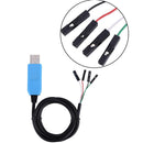 PL2303TA USB to TTL RS232 Upgrade Module Serial Download Cable with 4 Leads
