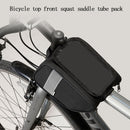 Saddle Bag Bicycle Accessories Front Frame Bag Reflective Strip Storage Bag
