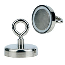 D48mm 81kg Round Neodymium Magnet Hook Salvage Recovery Sea Fishing Durable