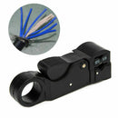 RG6/RG59 CAT5E/CAT6 Coaxial UTP Cable Wire Jacket Strip Stripper/Cutter Tool