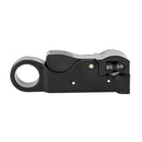 Flat Round UTP Cat5 Cat6 Wire Coax Coaxial Stripping Tool Cable Stripper Cutter